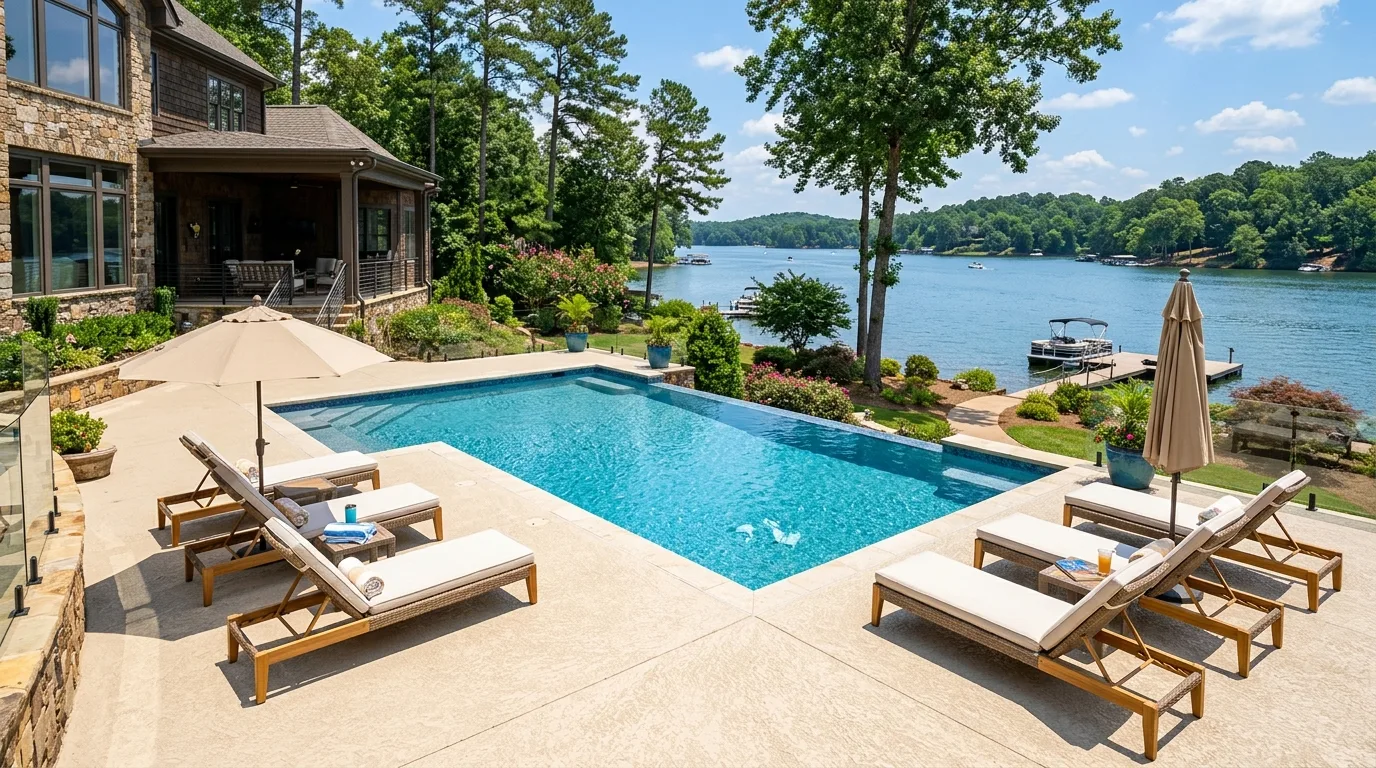 Concrete Pool Decks in Marietta: Design & Cost Guide